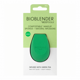 Спонж для макияжа EcoTools, Green Tea Bioblender Makeup Sponge