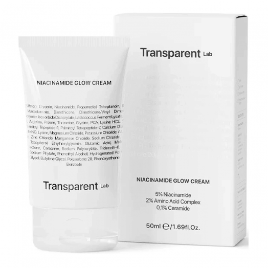 Осветляющий крем-гель для лица Transparent Lab, Niacinamide Glow Cream, 50 мл